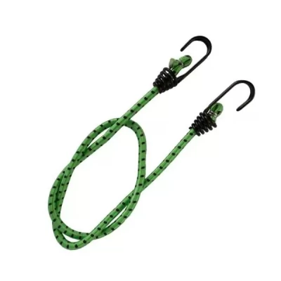 Coarda elastica pentru fixarea bagajelor cu carlige intarite 80cm_2buc. 