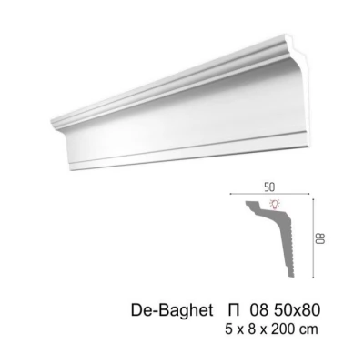 Plinta pentru tavan P 08 50x80 
