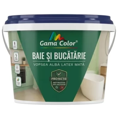 Vopsea acril Gama Color baie si bucatarie 4kg