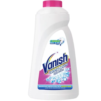 Vanish Oxi Action White Lichid p/u indepartarea petelor p/u haine albe 1L