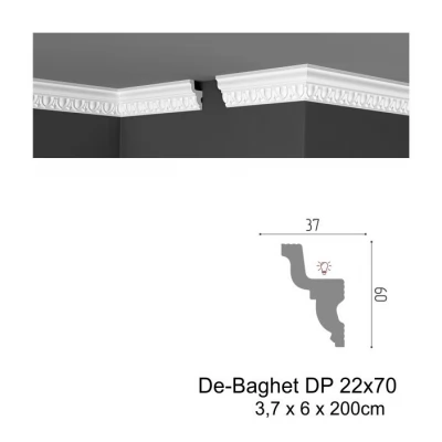 Plinta pentru tavan DP 22X70