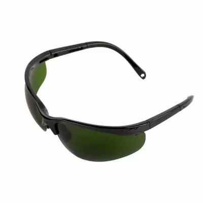 Ochelari de protectie deschisi verzi cu acoperire anti zgarieturi si protectie UV -thumb-2
