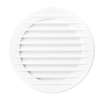 Grila AirRoxy 02-146 rotundă PVC plastic