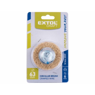 Perie circulara 63 mm, cu tija 6 mm-thumb-2