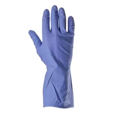 Manusi casnice din latex cu interior din bumbac-thumb-3
