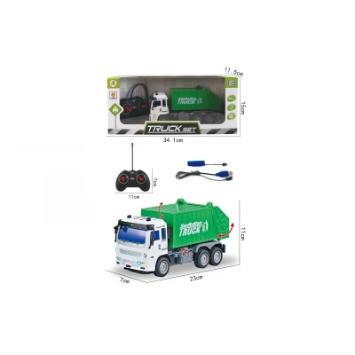 Masina de gunoi 1:30 cu telecomanda "Truck" JC21-5