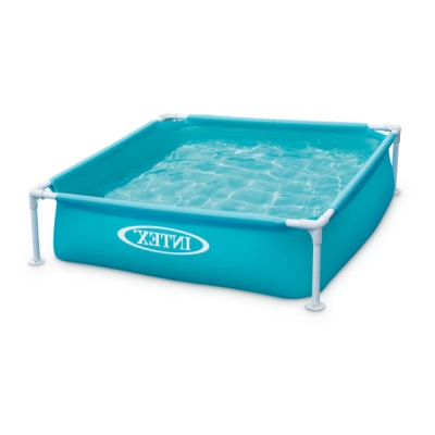 Piscină Mini Frame, cadru metalic, 122х122х30 cm, 342L, 2+