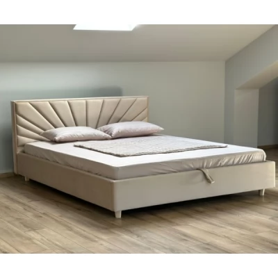 Pat dormitor Sunny Eco,stofa Velluto 03, 90x200