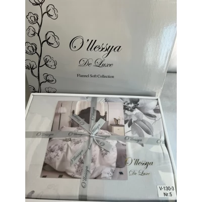 Lenjerie pat flannel set 4pcs euro