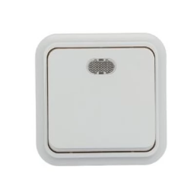 Intrerupator 1P+LED 10A alb SELENA 1000kW