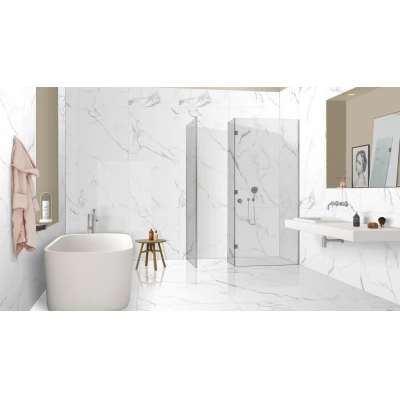 Gresie QSEC NEO Oslo Carrara Polished 600x1200 alb PEI 4 L.-thumb-2