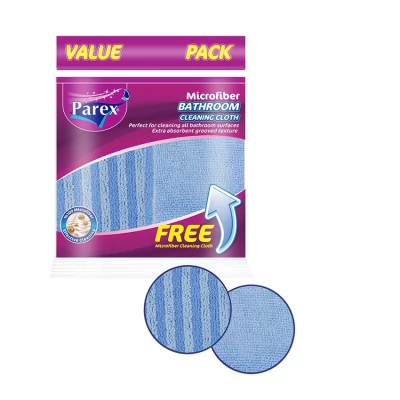 Set de cirpe PAREX, din microfibra, pinza de baie, cirpa de curatare