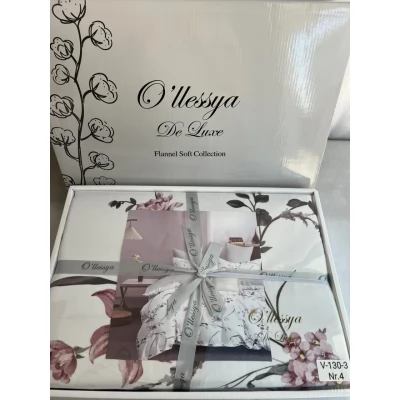 Lenjerie pat flannel set 4pcs euro
