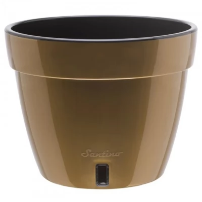 Ghiveci Asti 4.0L Auriu-Negru