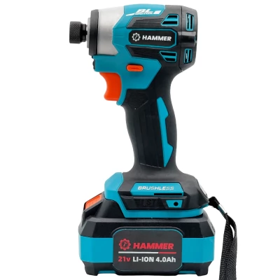 Masina de insurubat cu impact 21 V, 210 Nm, 2×4 Ah