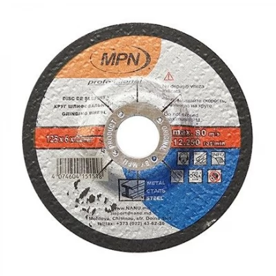 Disc polizare pt metal 125x6x22mm