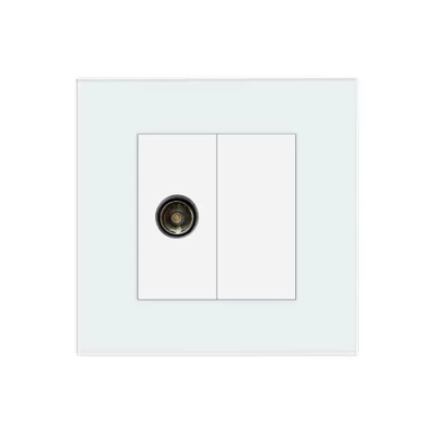 Modul ALB, simplu 1/2 blank gol, 1/2 TV / Caligate-thumb-2