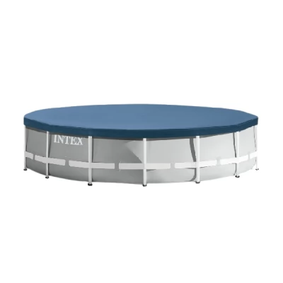 Husă pentru piscine cu cadru metalic rotund D 457 cm