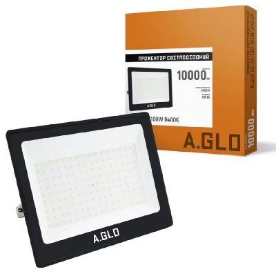 Projector LED 100W 6400K IP65 10000Lm A.GLO Evrosvet
