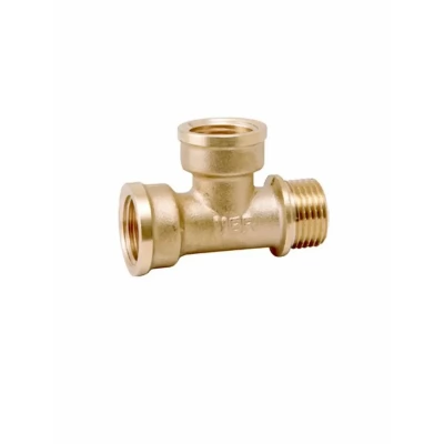 Teu conector. alama 1/2'F x 1/2'F x 1/2'M