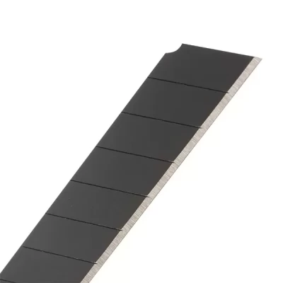 Lame negre pentru cutter_18 mm otel SK2, 10 buc.
