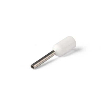 Pin terminal izolat E7508 0,75mm alb 100 bucati MegaWatt