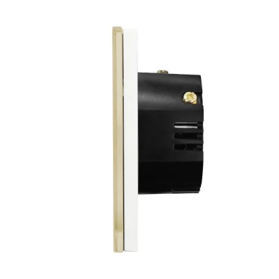Intrerupator touch GOLD 2 clape, 2way/86x86mm/800w / CAP SCARĂ / Caligate-thumb-3