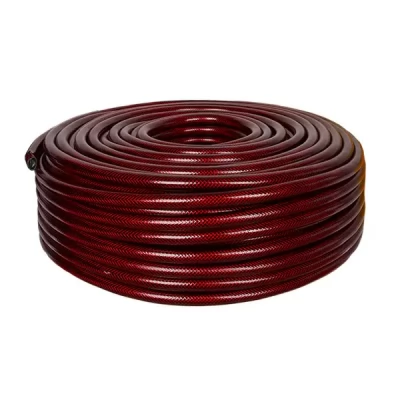 Furtun din PVC, furtun armat, rosu, exterior d16mm (1/2")_20m.
