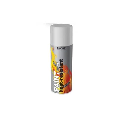 Spray vopsea Biodur Alb rezist. la temperat. T-600C 400ml