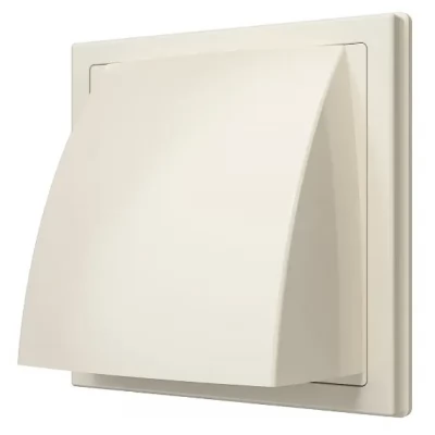 Priza de perete cu supapa de retur15x15 d.125 Ivory