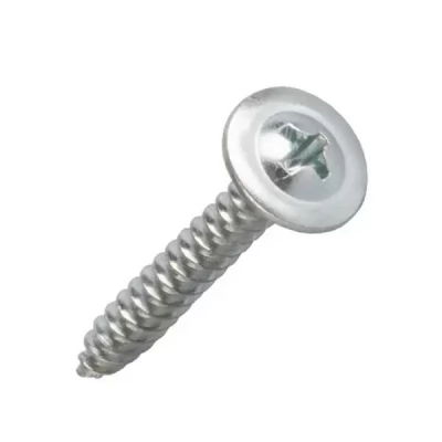 Șurub cu cap plat și șaibă, pe metal, LIDER / 4.2x41