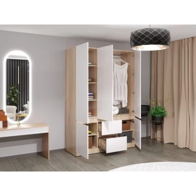 dulap-pentru-haine-bayro-harmony-13500x2200x500-cu-sertare-sonoma-thumb-2