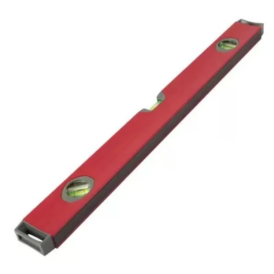 Nivela din aluminiu 80cm cu trei bule-thumb-2