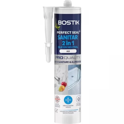 Silicon Sanitar Neutral Alb 280ml Perfect Seal
