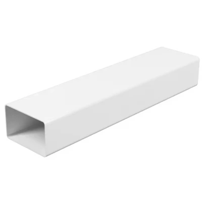 Canal ventilatie plat PVC 6x20 (2m)