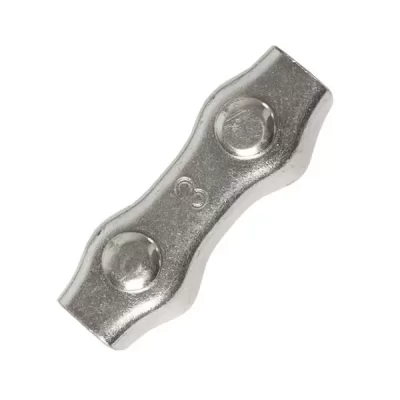 Clema "Duplex" dubla 6mm_5 buc.
