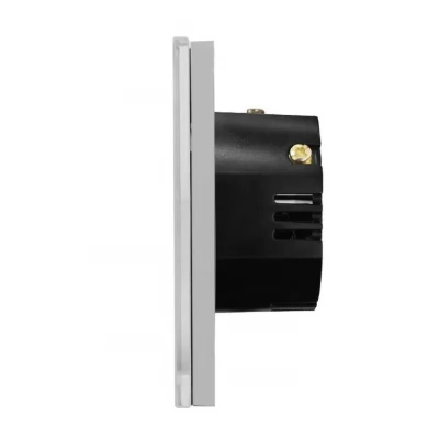 Intrerupator smart GRI 2 clape, set WiFi, 1 way/neutral/600w/86x86mm / Caligate