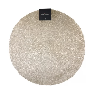 CM Suport farfurie SAND GOLD 38 cm, rotund