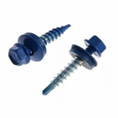 Surub autoforant p/u lemn RAL 5005, 4,8x35_20 buc.-thumb-4