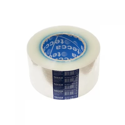 Banda adeziva 70mm x 180m x 45 mkr Tecca super clear