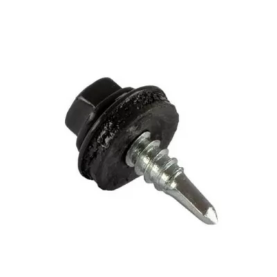 Șurub 4,8x19 autofiletant pe metal/ RAL 9006-thumb-2