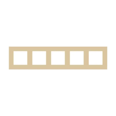 Ramă GOLD cvintupla CALIGATE din sticlă 86x370mm / Caligate-thumb-2