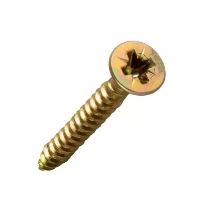 Surub 3.5x30 universal p/u lemn, zinc. galben 200 buc