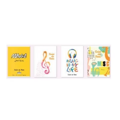 Caiet de note A5 12 foi PR-A5-MUZ /12 