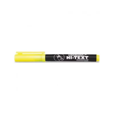 Textmarker Hi-Text Fluoclip 7000 102 galben