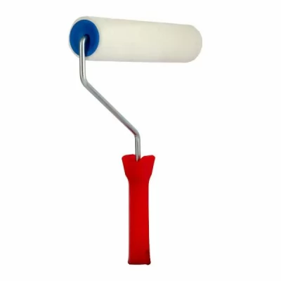 Rulou "Velur" 30x150-4mm cu maner 6x150mm-thumb-2