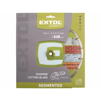 Disc diamantat, segmentat, taiere uscata 230×22.2mm, max.6600 rpm-thumb-2