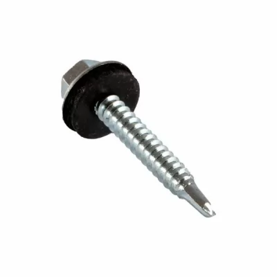 Surub autoforant p/u metal, zincat 4,8x25_20 buc.-thumb-2