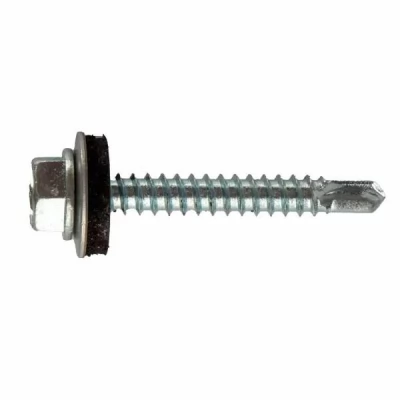 Surub autoforant p/u metal, zincat 4,8x25_20 buc.-thumb-3