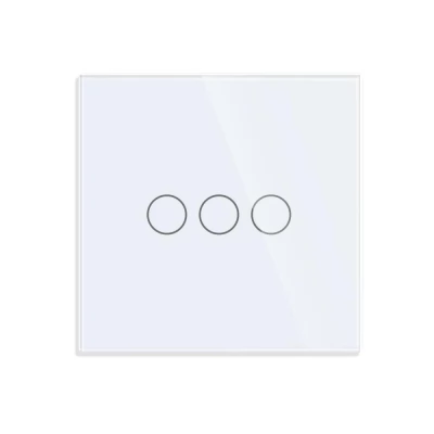 Intrerupator touch ALB 3 clape, 1way/86x86mm 300w / Caligate-thumb-2